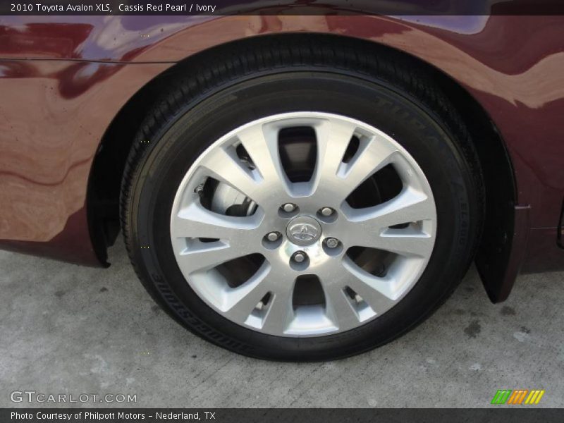 Cassis Red Pearl / Ivory 2010 Toyota Avalon XLS