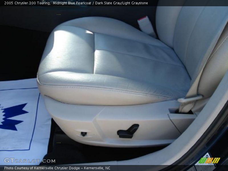 Midnight Blue Pearlcoat / Dark Slate Gray/Light Graystone 2005 Chrysler 300 Touring