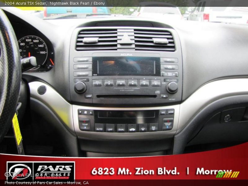 Nighthawk Black Pearl / Ebony 2004 Acura TSX Sedan