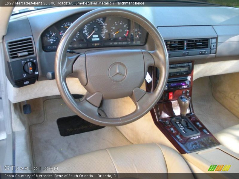  1997 SL 500 Roadster Parchment Beige Interior