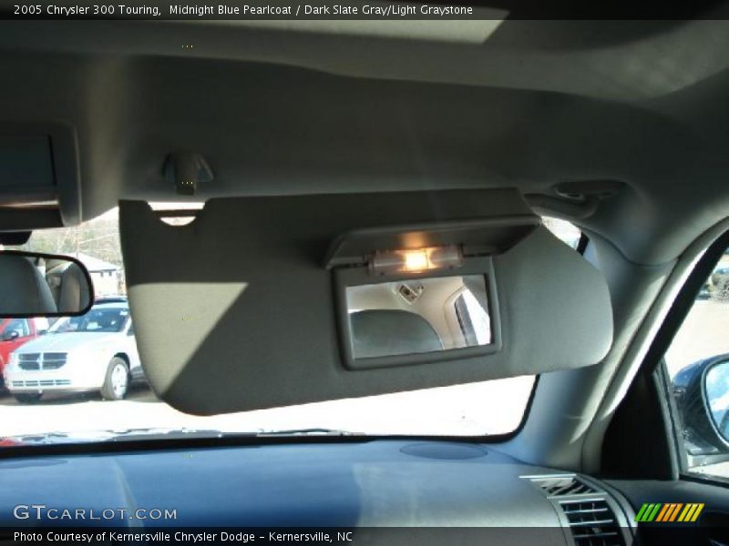 Midnight Blue Pearlcoat / Dark Slate Gray/Light Graystone 2005 Chrysler 300 Touring