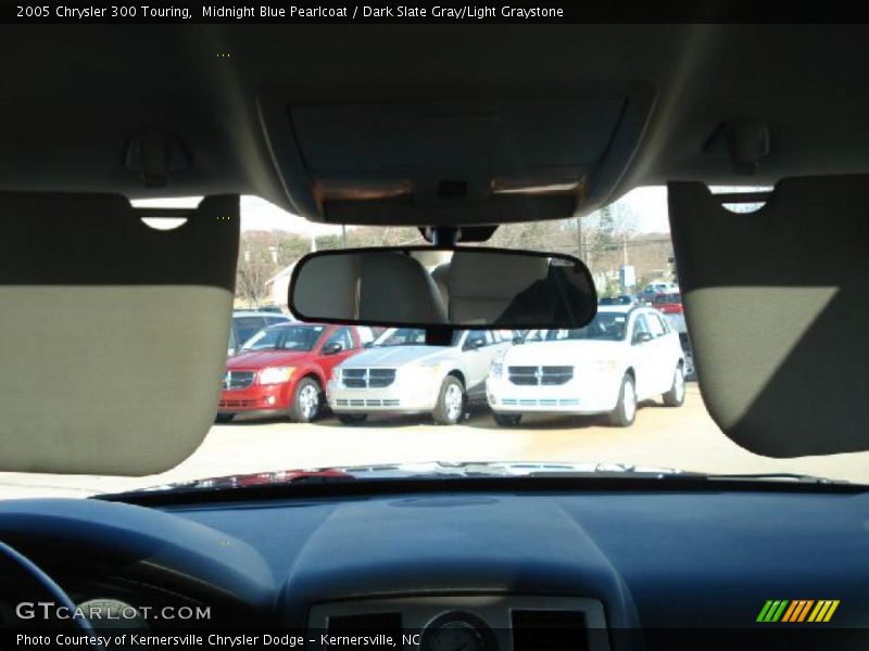 Midnight Blue Pearlcoat / Dark Slate Gray/Light Graystone 2005 Chrysler 300 Touring