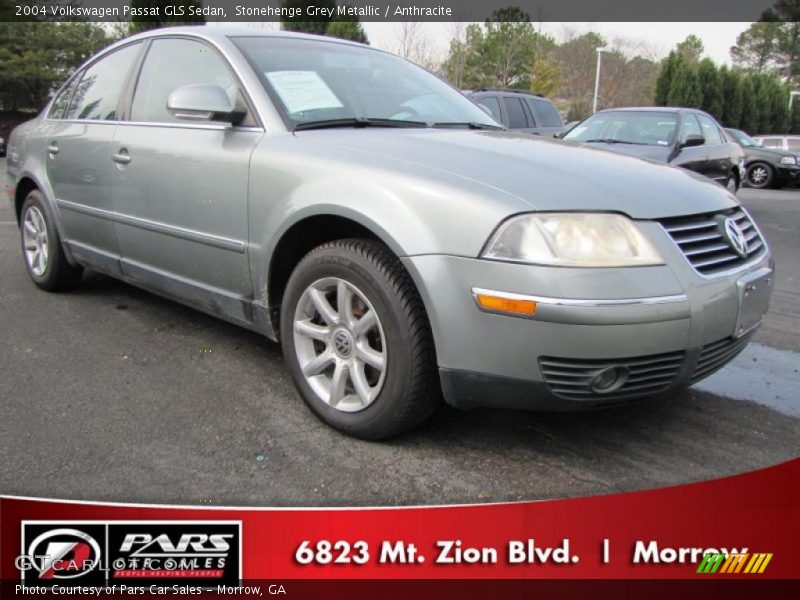 Stonehenge Grey Metallic / Anthracite 2004 Volkswagen Passat GLS Sedan