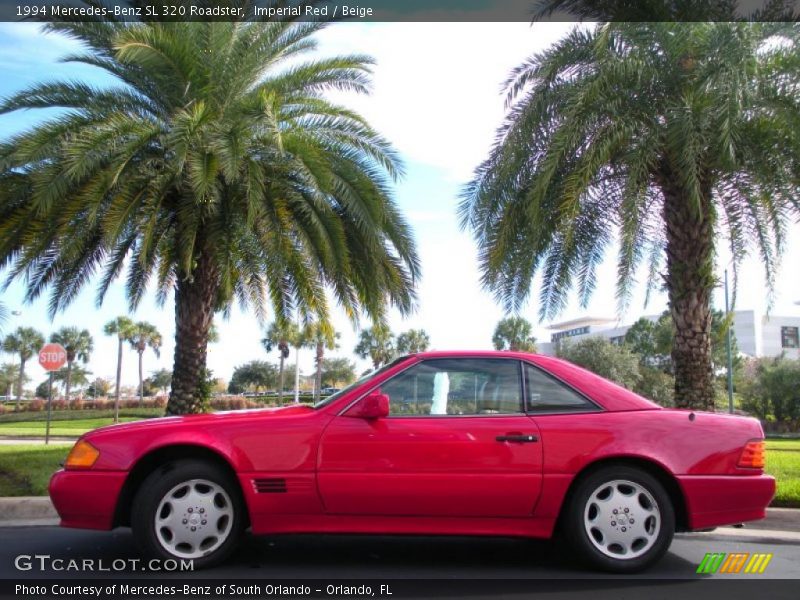  1994 SL 320 Roadster Imperial Red