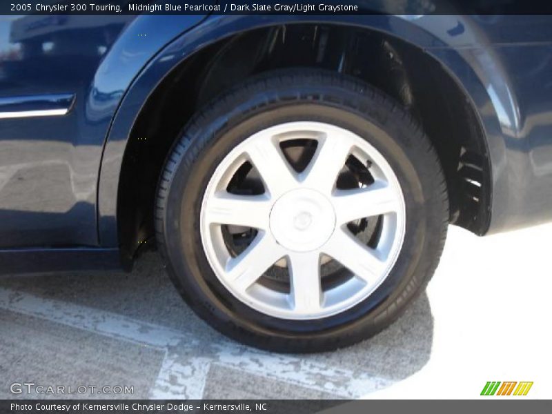 Midnight Blue Pearlcoat / Dark Slate Gray/Light Graystone 2005 Chrysler 300 Touring