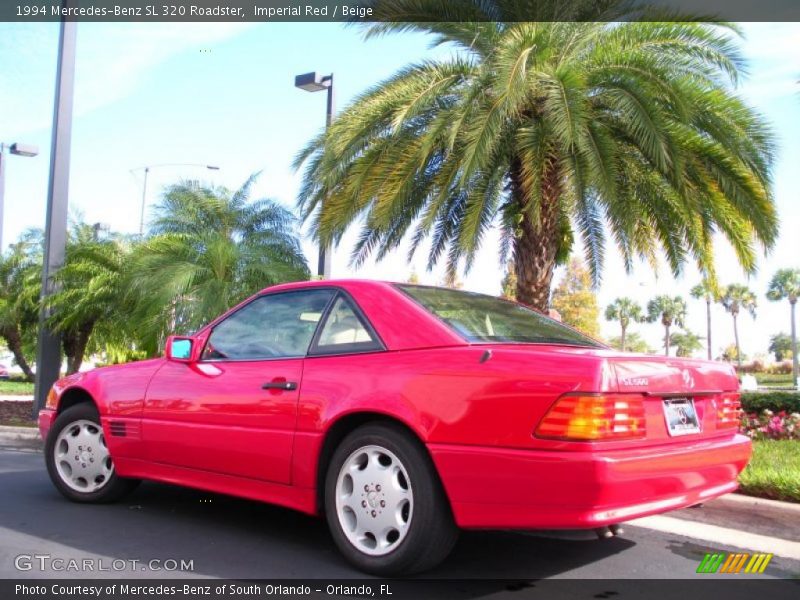  1994 SL 320 Roadster Imperial Red