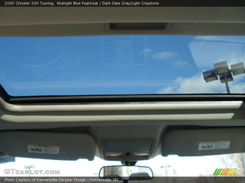 Midnight Blue Pearlcoat / Dark Slate Gray/Light Graystone 2005 Chrysler 300 Touring