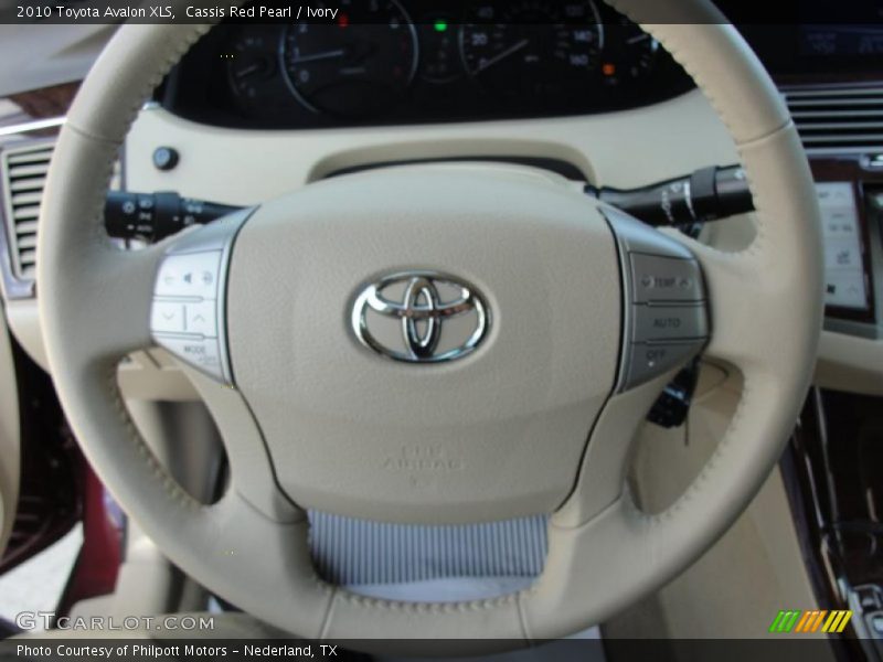 Cassis Red Pearl / Ivory 2010 Toyota Avalon XLS