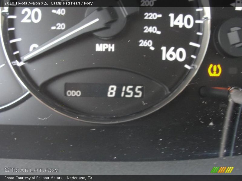 Cassis Red Pearl / Ivory 2010 Toyota Avalon XLS