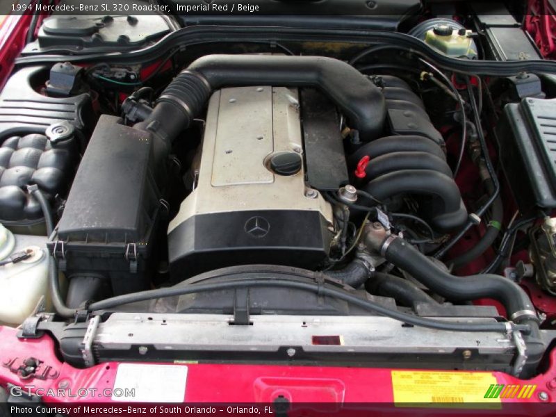  1994 SL 320 Roadster Engine - 3.2 Liter DOHC 24-Valve Inline 6 Cylinder
