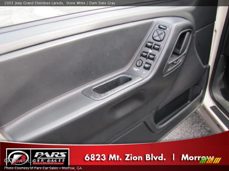 Stone White / Dark Slate Gray 2003 Jeep Grand Cherokee Laredo