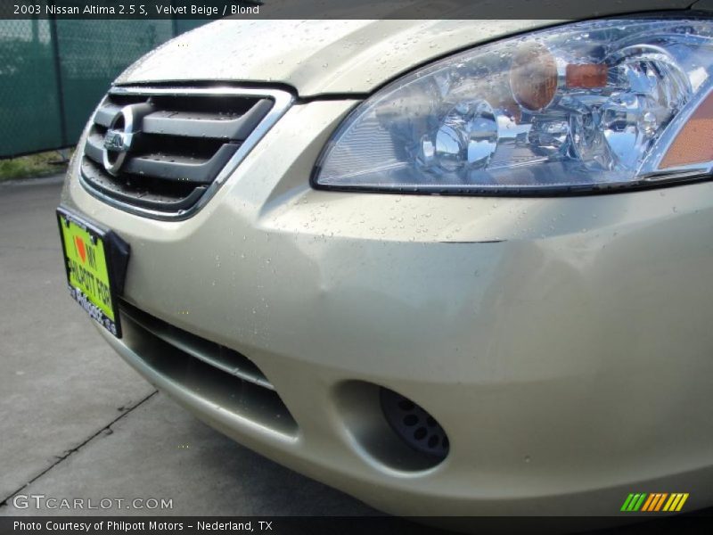 Velvet Beige / Blond 2003 Nissan Altima 2.5 S
