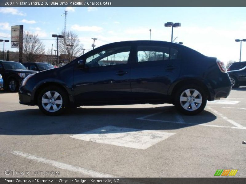 Blue Onyx Metallic / Charcoal/Steel 2007 Nissan Sentra 2.0