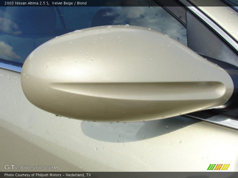 Velvet Beige / Blond 2003 Nissan Altima 2.5 S