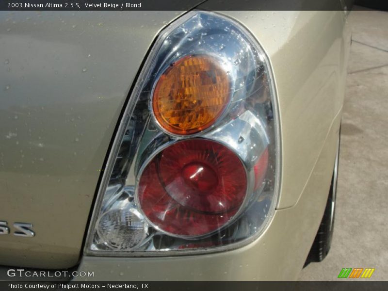 Velvet Beige / Blond 2003 Nissan Altima 2.5 S
