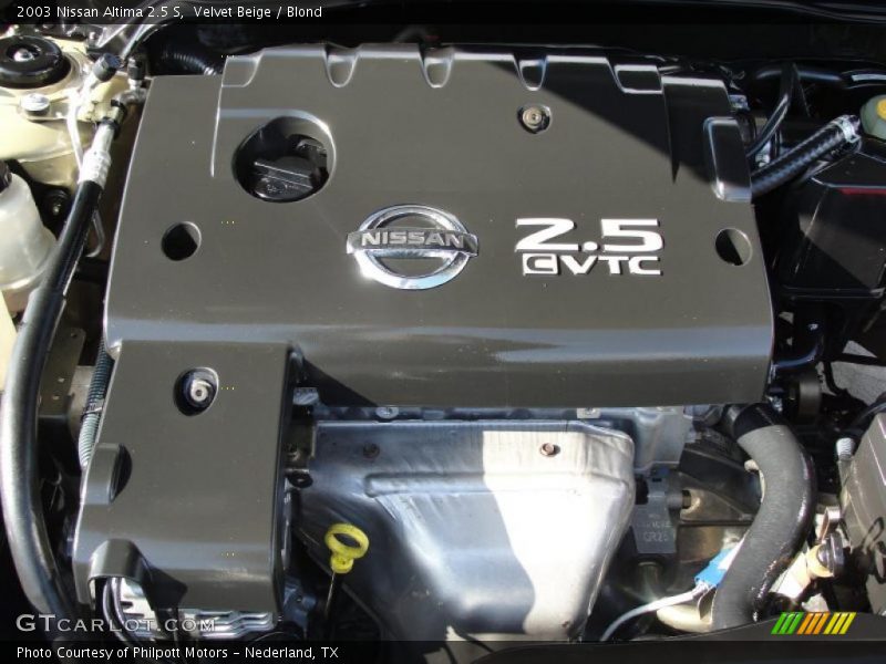 Velvet Beige / Blond 2003 Nissan Altima 2.5 S
