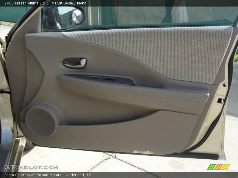 Velvet Beige / Blond 2003 Nissan Altima 2.5 S