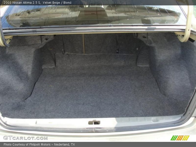 Velvet Beige / Blond 2003 Nissan Altima 2.5 S