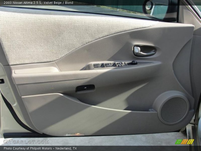 Velvet Beige / Blond 2003 Nissan Altima 2.5 S