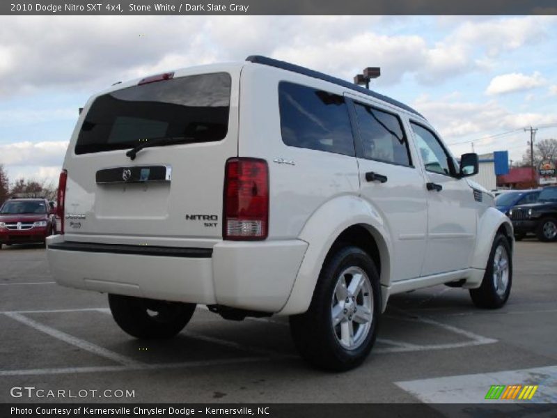 Stone White / Dark Slate Gray 2010 Dodge Nitro SXT 4x4