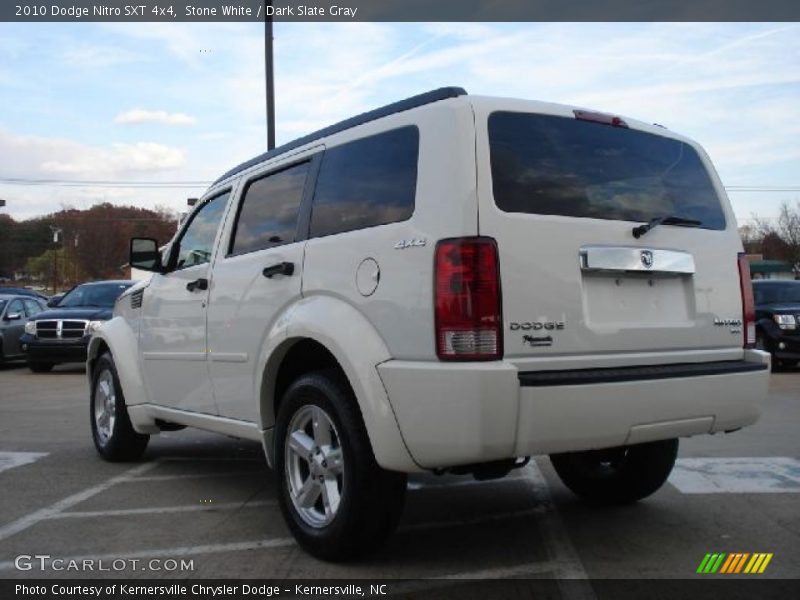 Stone White / Dark Slate Gray 2010 Dodge Nitro SXT 4x4