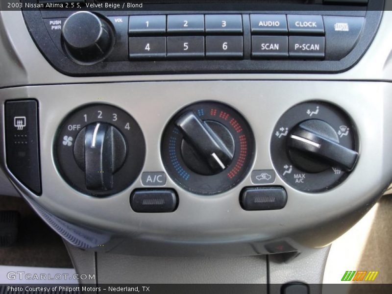 Velvet Beige / Blond 2003 Nissan Altima 2.5 S