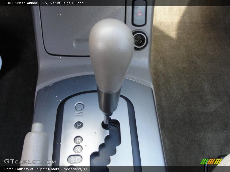 Velvet Beige / Blond 2003 Nissan Altima 2.5 S