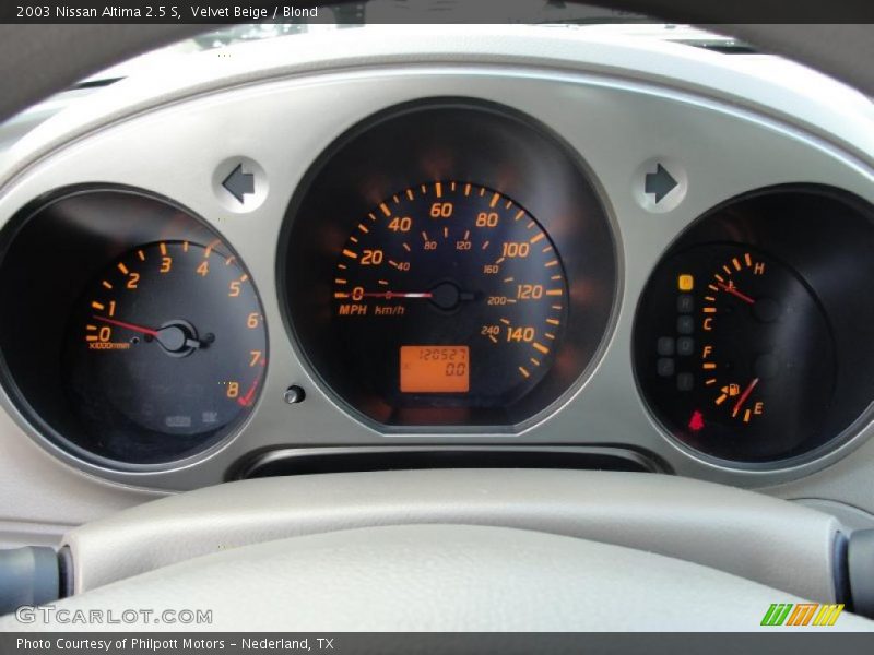 Velvet Beige / Blond 2003 Nissan Altima 2.5 S