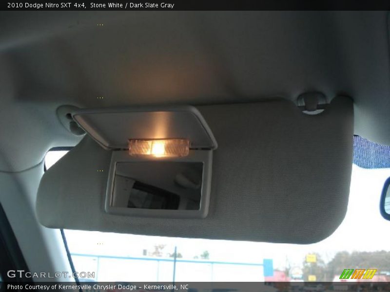 Stone White / Dark Slate Gray 2010 Dodge Nitro SXT 4x4