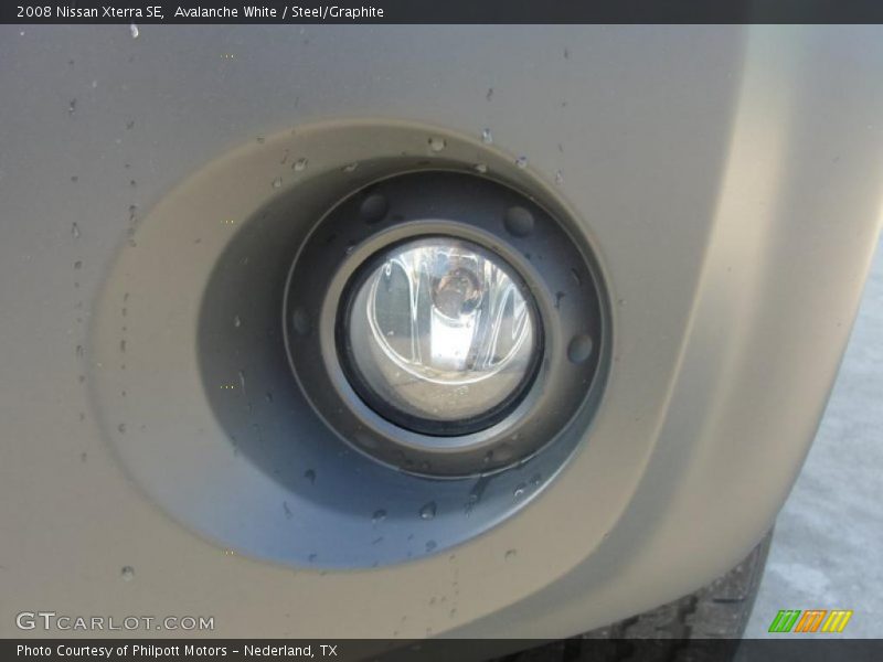 Avalanche White / Steel/Graphite 2008 Nissan Xterra SE
