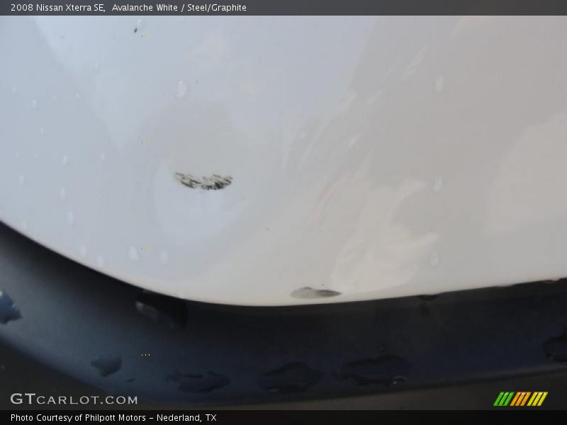 Avalanche White / Steel/Graphite 2008 Nissan Xterra SE
