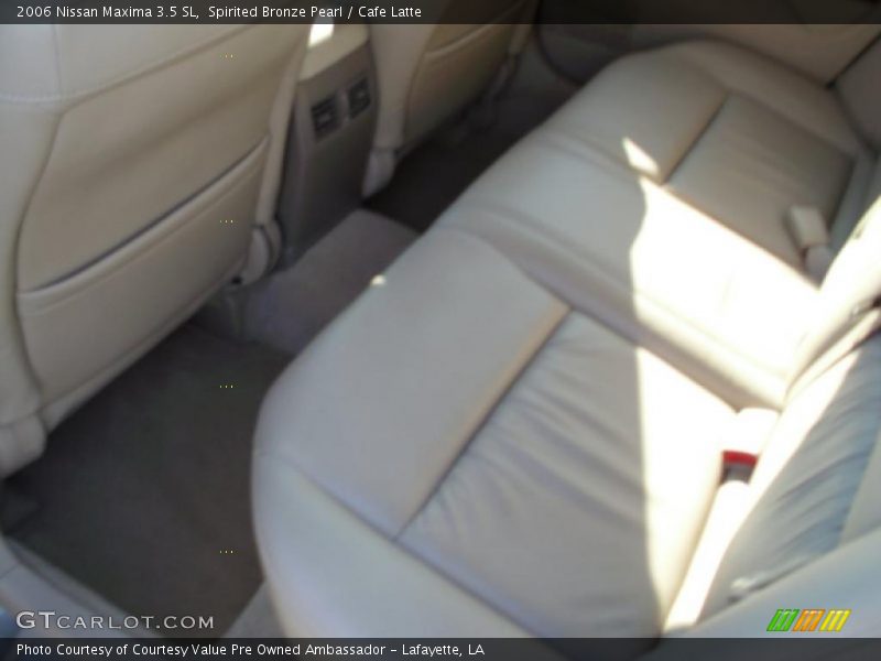 Spirited Bronze Pearl / Cafe Latte 2006 Nissan Maxima 3.5 SL