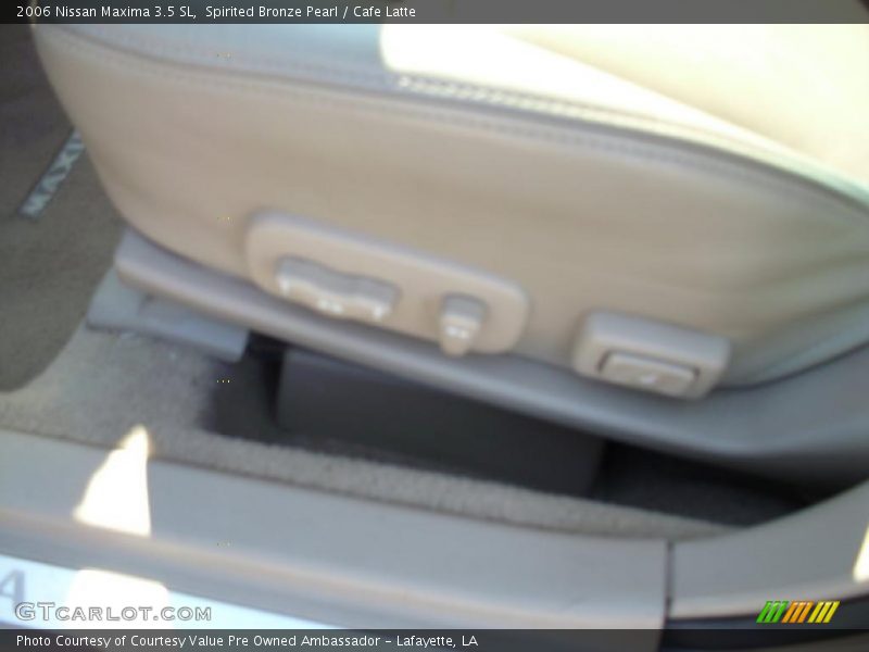 Spirited Bronze Pearl / Cafe Latte 2006 Nissan Maxima 3.5 SL