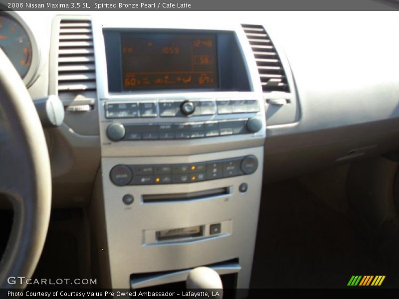 Spirited Bronze Pearl / Cafe Latte 2006 Nissan Maxima 3.5 SL
