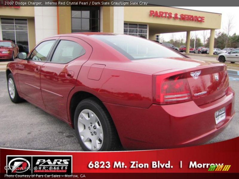 Inferno Red Crystal Pearl / Dark Slate Gray/Light Slate Gray 2007 Dodge Charger