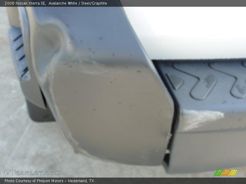 Avalanche White / Steel/Graphite 2008 Nissan Xterra SE