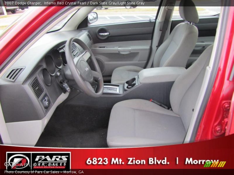 Inferno Red Crystal Pearl / Dark Slate Gray/Light Slate Gray 2007 Dodge Charger