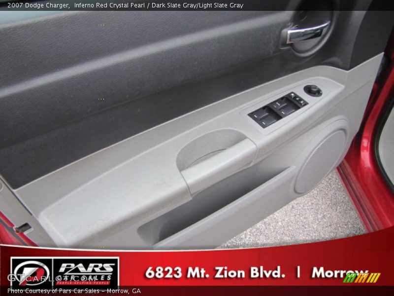 Inferno Red Crystal Pearl / Dark Slate Gray/Light Slate Gray 2007 Dodge Charger
