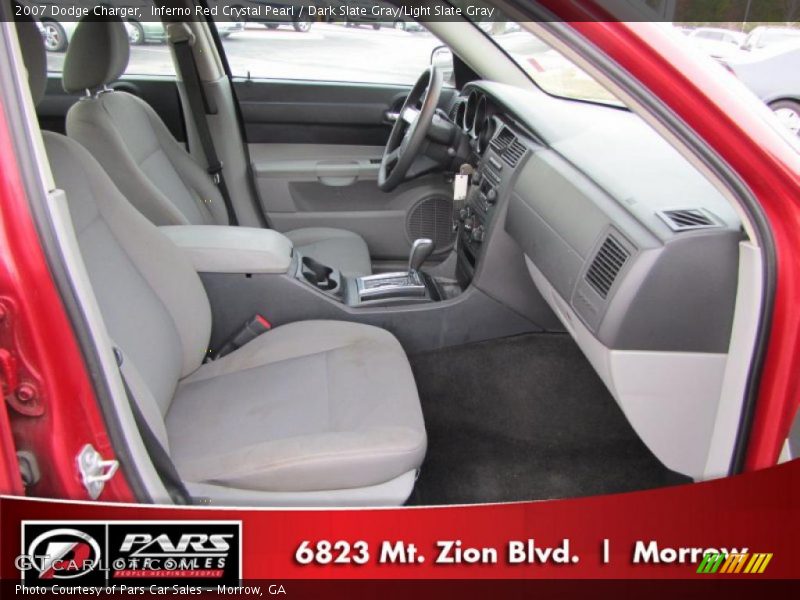 Inferno Red Crystal Pearl / Dark Slate Gray/Light Slate Gray 2007 Dodge Charger