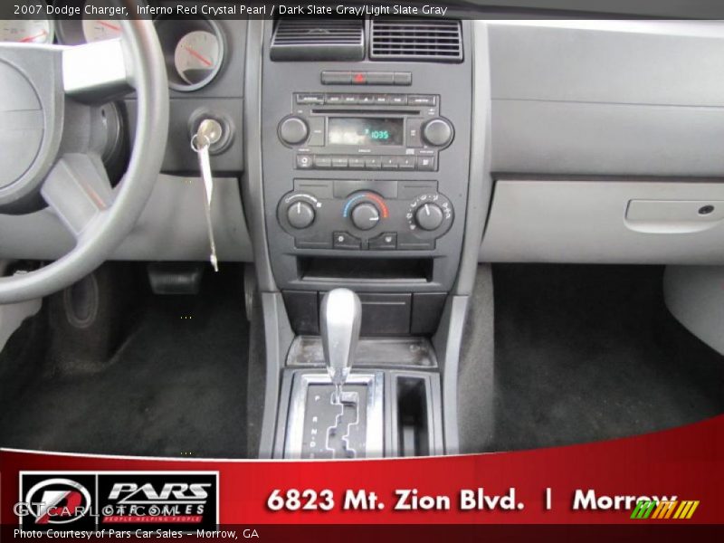 Inferno Red Crystal Pearl / Dark Slate Gray/Light Slate Gray 2007 Dodge Charger