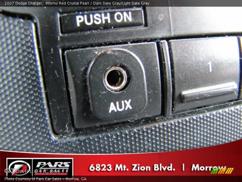 Inferno Red Crystal Pearl / Dark Slate Gray/Light Slate Gray 2007 Dodge Charger