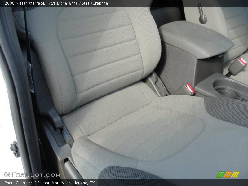 Avalanche White / Steel/Graphite 2008 Nissan Xterra SE