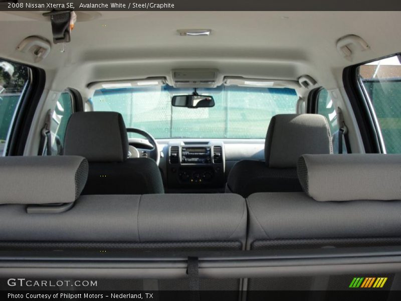 Avalanche White / Steel/Graphite 2008 Nissan Xterra SE