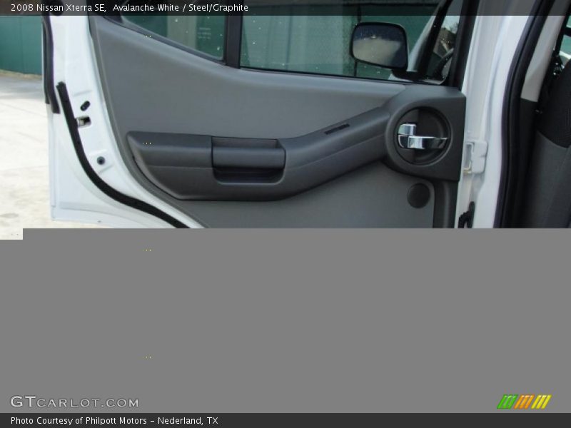 Avalanche White / Steel/Graphite 2008 Nissan Xterra SE