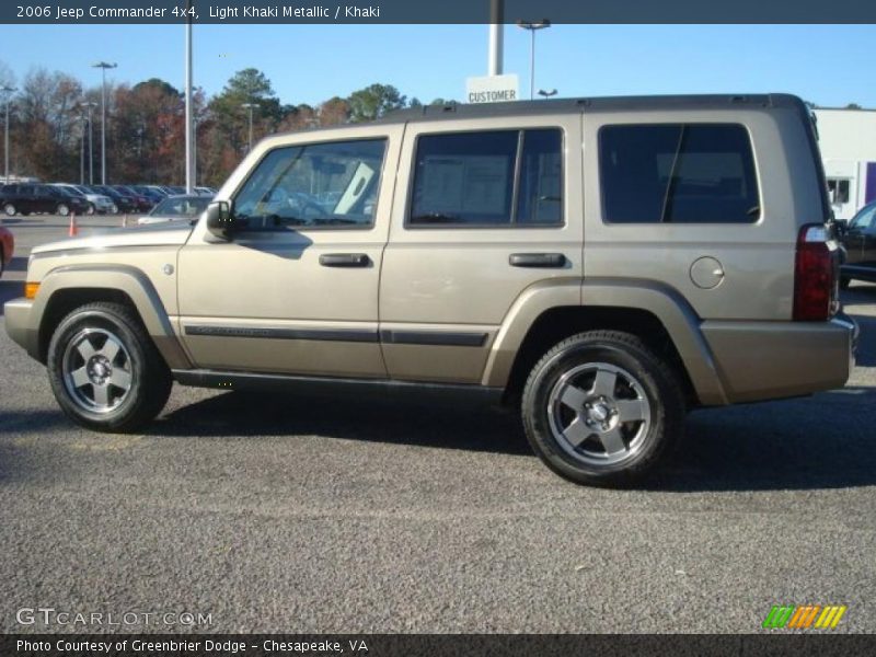 Light Khaki Metallic / Khaki 2006 Jeep Commander 4x4