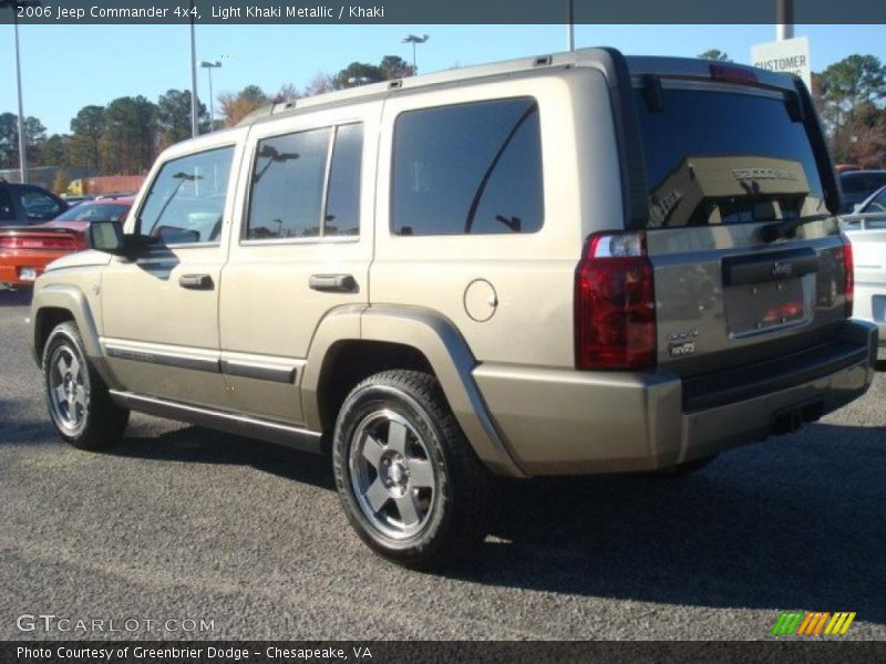 Light Khaki Metallic / Khaki 2006 Jeep Commander 4x4