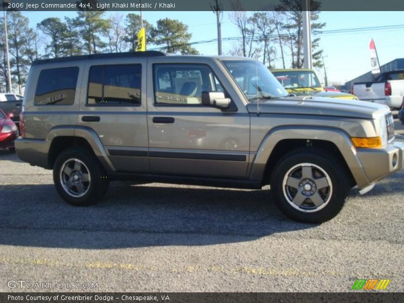 Light Khaki Metallic / Khaki 2006 Jeep Commander 4x4
