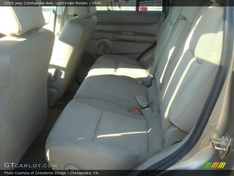 Light Khaki Metallic / Khaki 2006 Jeep Commander 4x4