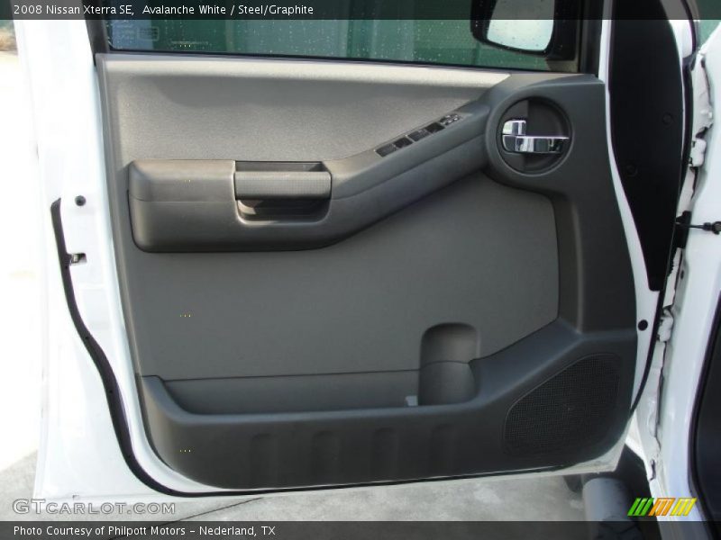 Avalanche White / Steel/Graphite 2008 Nissan Xterra SE