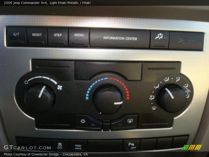 Light Khaki Metallic / Khaki 2006 Jeep Commander 4x4